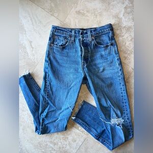 Levi skinny jeans